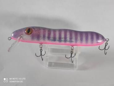Custom-Gewefish-Spezi-Wobbler, 12cm, Floating, Pinkie, UV